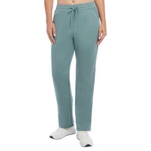 NWOT Danskin Straight Leg Fleece Pants | Green